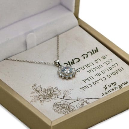 מתנה מורה כמוך יש רק בסרטים עם שרשרת כוכב שביט.jpg